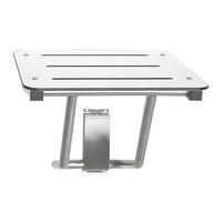 Foldable Wall Mount Shower Seat Stainless Steel