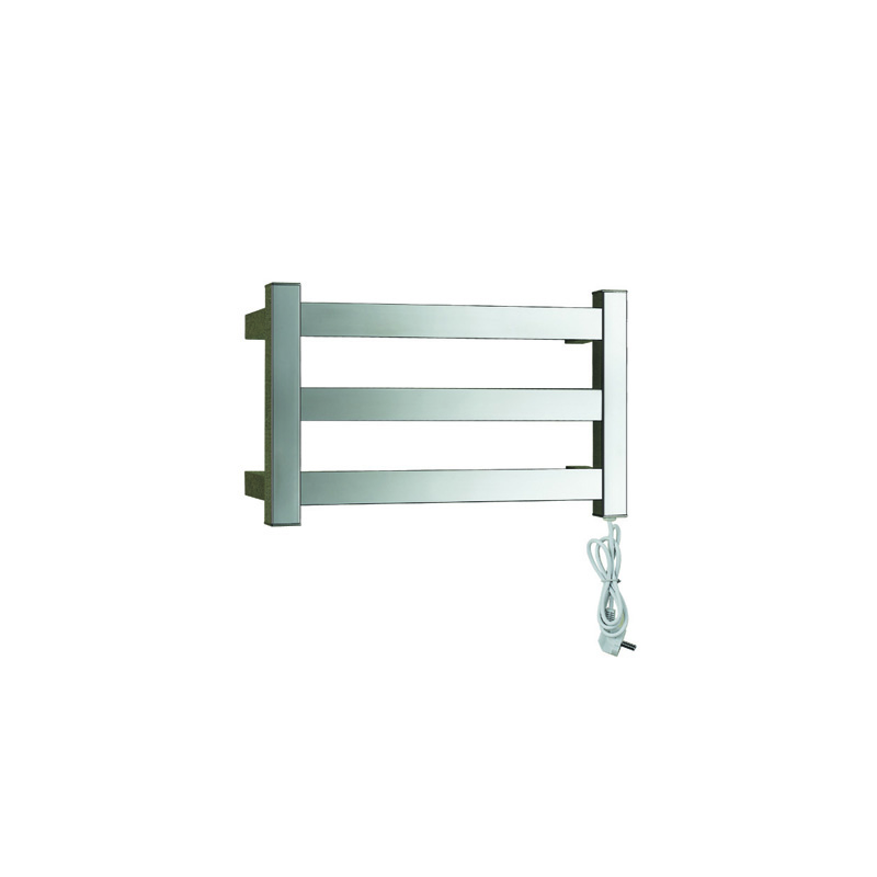 3 Rails Heated Towel Warmer with Stainless Steel 304 materials,Square tube LS03