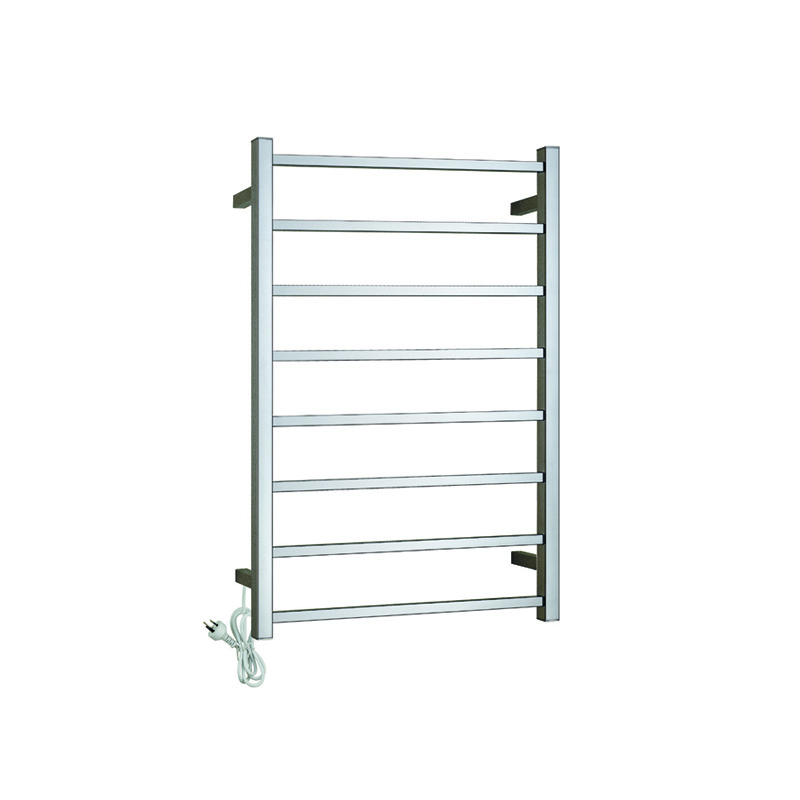 8-Bars Wall Mount Heated Towel Warmer CS08-01/02