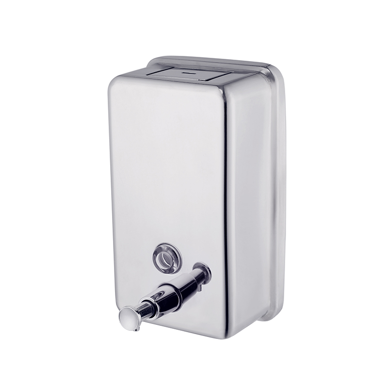 Manufacturer Stainless Steel 304 Soap Dispenser with Plastic inner tank for Bathroom MC04