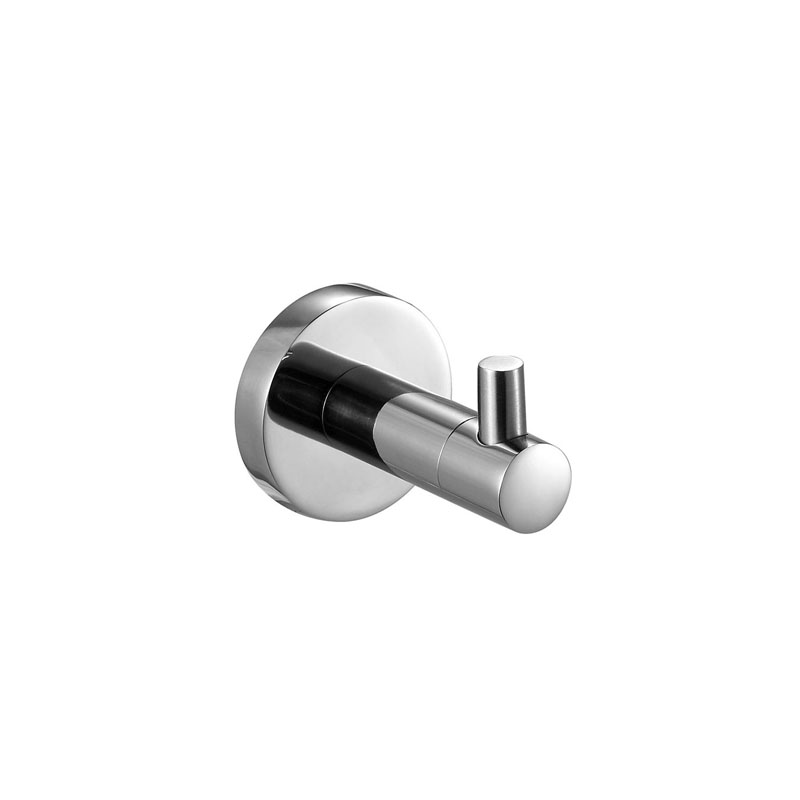 Stainless Steel Bathroom Single Hook Wall Mounted Polished/Satin JA10