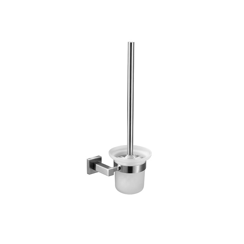 Stainless Steel Bathroom Accessories  Wall Mounted Toilet Brush Set JD12