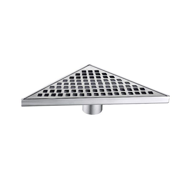 Triangle Shower Floor Drain Stainless Steel ZTB-01-13