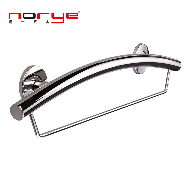 Grab bar with towel bar bathroom accessories stainless steel wall mounted PG003
