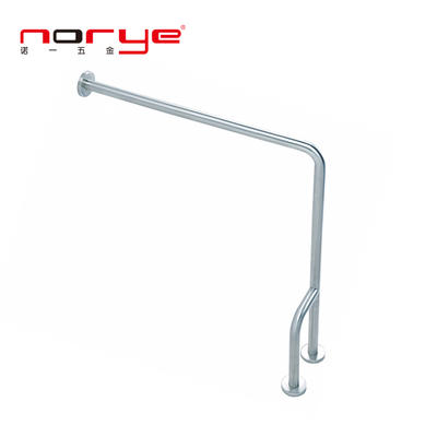 Straight 304 stainless steel safety grab bar disable grab rails Floor mounted YG11